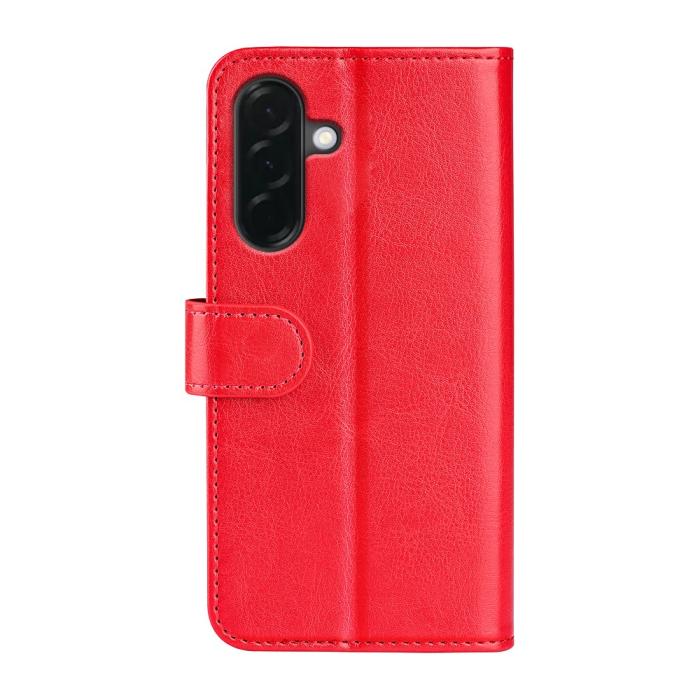 Bild 6,  Samsung Galaxy A37 5G Fodral Crazy Horse Läder Röd - Teknikhallen.se