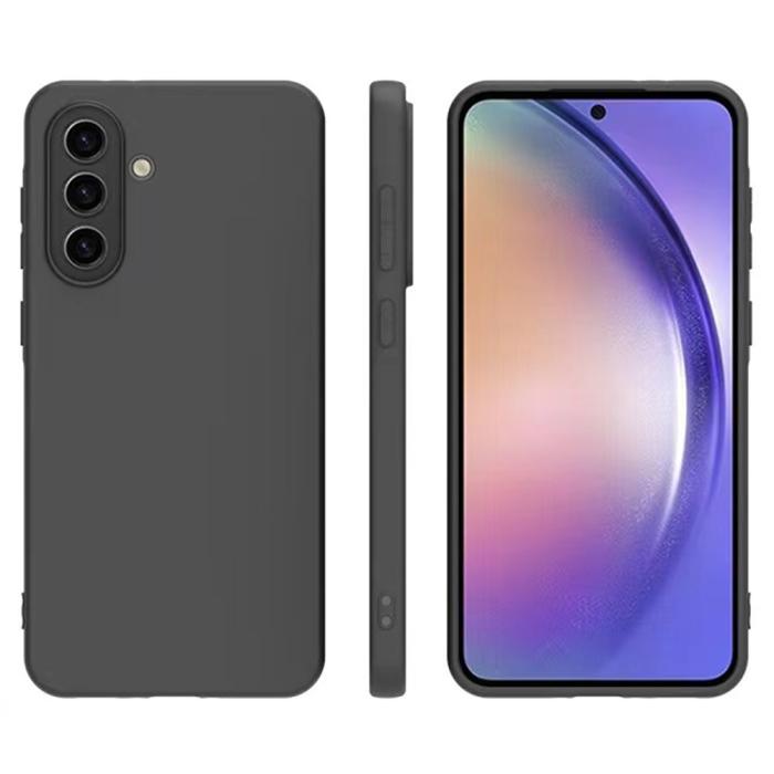 Bild 4,  Samsung Galaxy A57 5G Skal TPU Slim Matt Svart - Teknikhallen.se