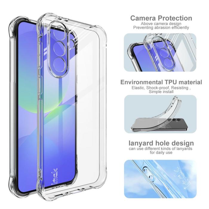 Bild 5, IMAK IMAK Samsung Galaxy A37 5G Skal TPU AirBag Shockproof - Teknikhallen.se