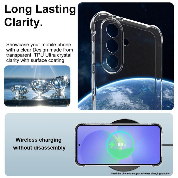 Bild 6, IMAK IMAK Samsung Galaxy A37 5G Skal TPU AirBag Shockproof - Teknikhallen.se