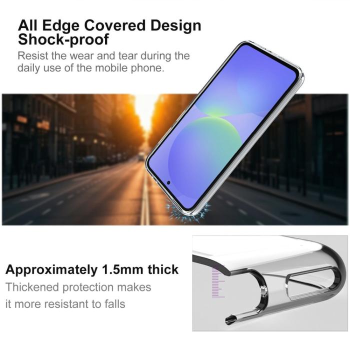 Bild 4, IMAK IMAK Smasung Galaxy A37 5G Skal Soft TPU Transparent - Teknikhallen.se