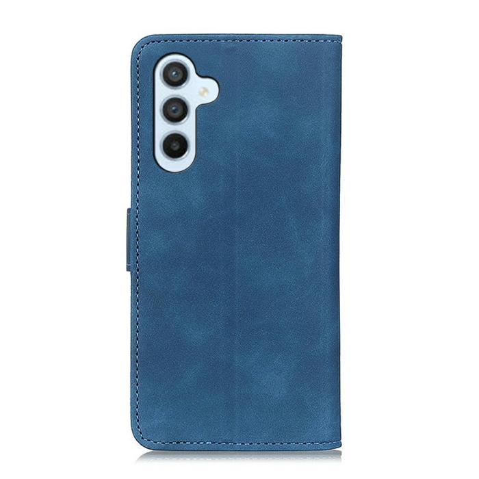 Bild 5, KHAZNEH KHAZNEH Samsung Galaxy A57 5G Fodral Retro Läder Blå - Teknikhallen.se