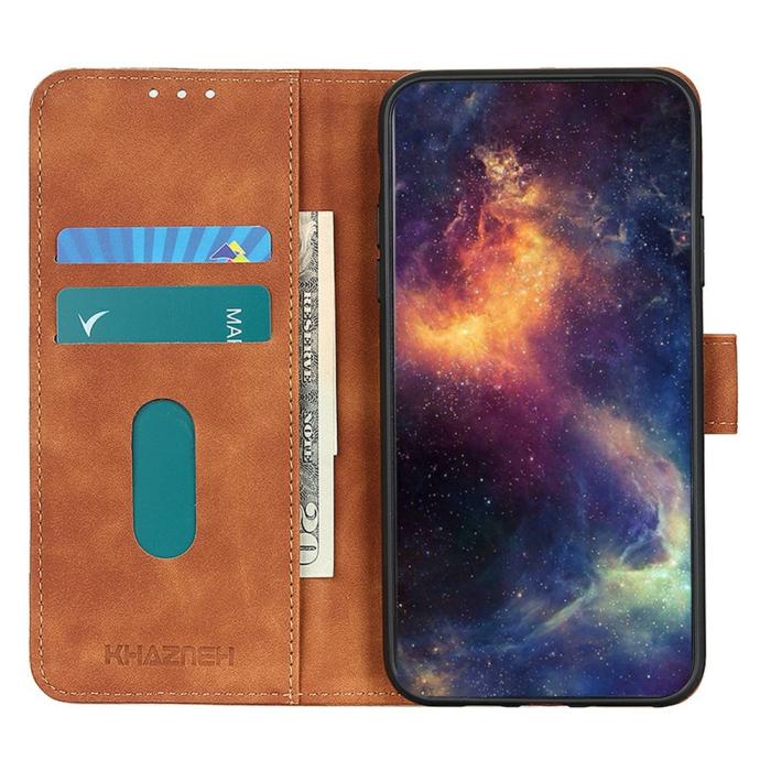 Bild 2, KHAZNEH KHAZNEH Samsung Galaxy A57 5G Fodral Retro Läder Brun - Teknikhallen.se