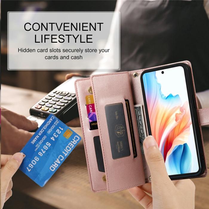 Bild 6,  Samsung Galaxy A37 5G Fodral Multifunktionellt Roséguld - Teknikhallen.se