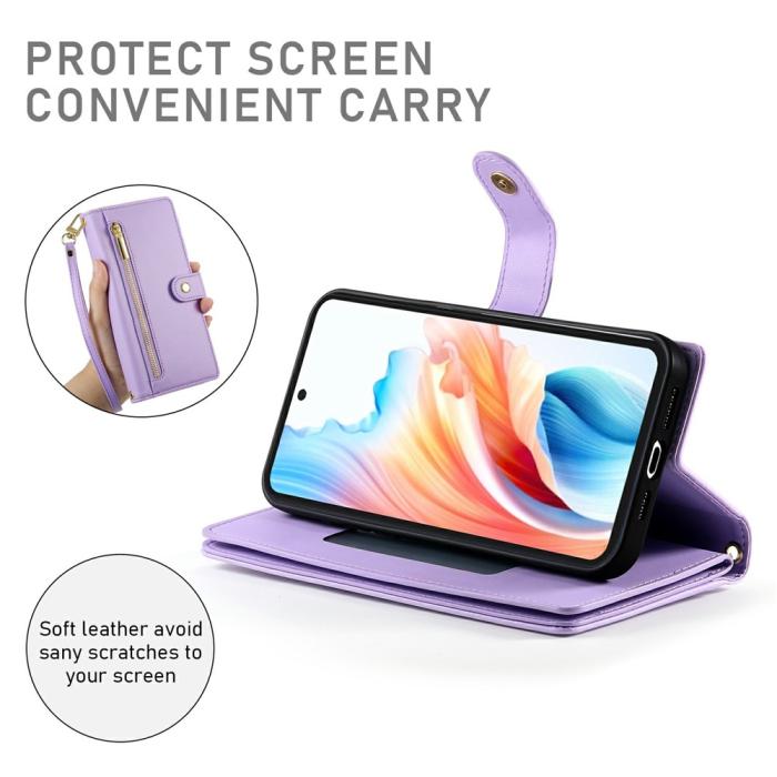 Bild 3,  Samsung Galaxy A57 5G Fodral Multifunktionellt Lila - Teknikhallen.se