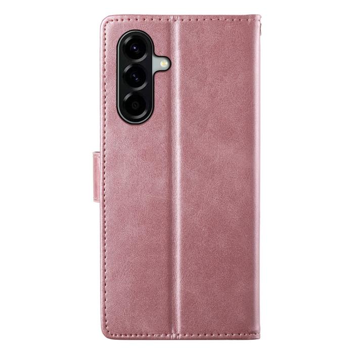 Bild 6,  Samsung Galaxy A37 5G Fodral Läder Roséguld - Teknikhallen.se