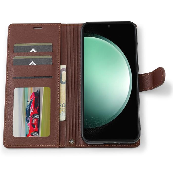 Bild 2, LC.IMEEKE LC.IMEEKE Samsung Galaxy A57 5G 2in1 Magnet Fodral/Skal Brun - Teknikhallen.se