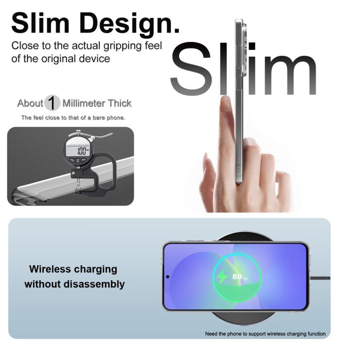 Bild 6, IMAK IMAK Samsung Galaxy A57 5G Skal Shockproof Transparent - Teknikhallen.se
