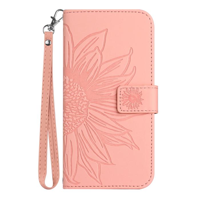 Bild 2,  Samsung Galaxy A57 5G Fodral Solros Tryck Rosa - Teknikhallen.se