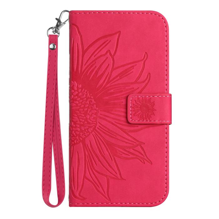 Bild 2,  Samsung Galaxy A57 5G Fodral Solros Tryck Rosa - Teknikhallen.se