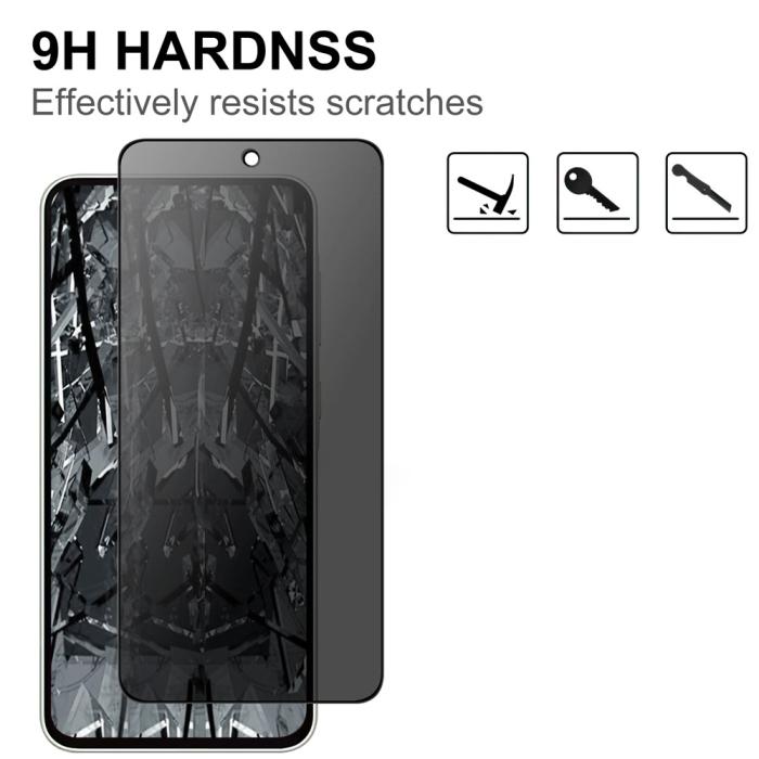 Bild 3,  Samsung Galaxy A57 5G Skärmskydd Heltäckande Privacy - Teknikhallen.se