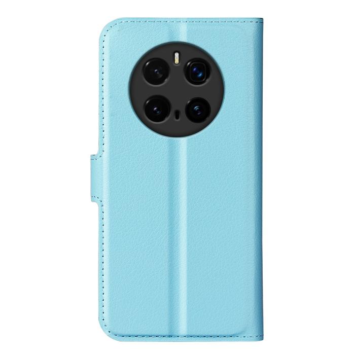 Bild 6,  Honor Magic7 Pro Fodral Litchi Läder Blå - Teknikhallen.se