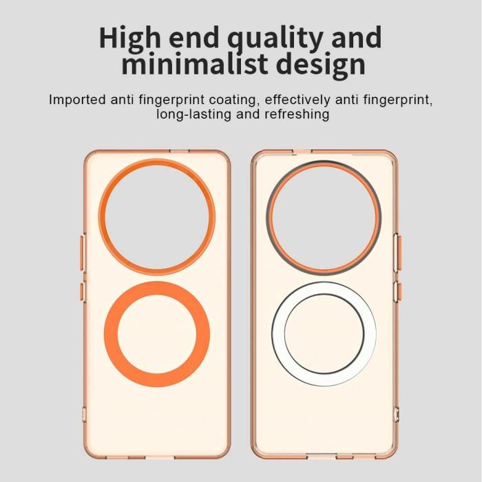 Bild 6,  Honor Magic7 Lite Skal MagSafe Hybrid Orange - Teknikhallen.se