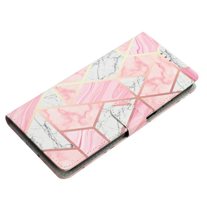 Bild 4,  Honor Magic7 Pro Fodral Med Tryck Rosa Marmor - Teknikhallen.se