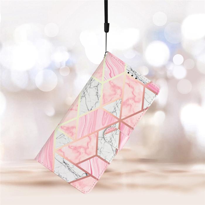 Bild 6,  Honor Magic7 Pro Fodral Med Tryck Rosa Marmor - Teknikhallen.se