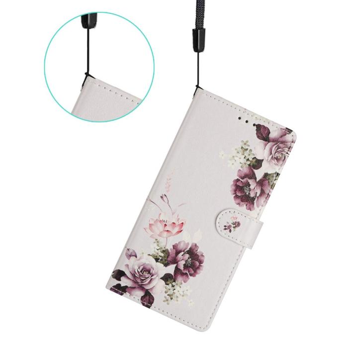 Bild 5,  Honor Magic7 Lite Fodral Med Tryck Blommor - Teknikhallen.se