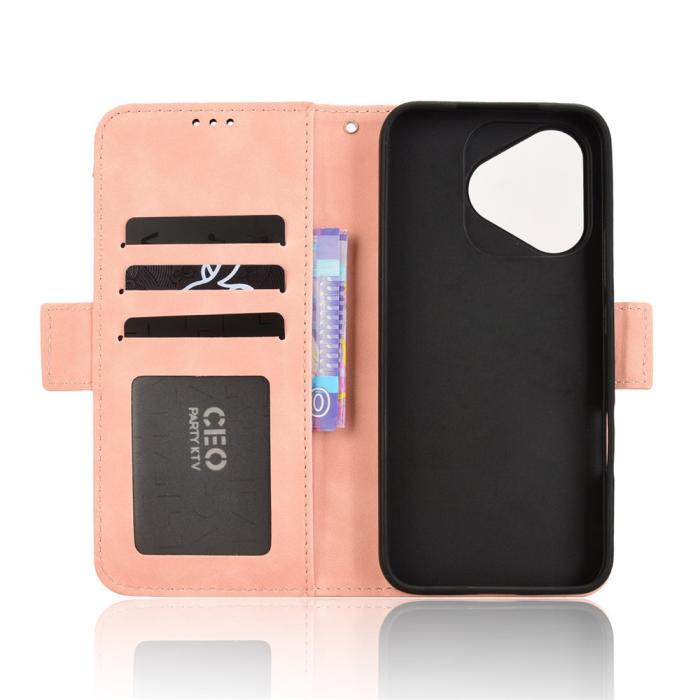Bild 4,  Honor 400 Lite Fodral Med Avtagbart Kortfodral Rosa - Teknikhallen.se