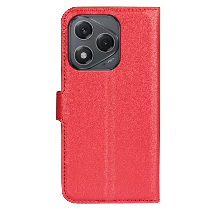 Bild 3,  Honor 400 Smart Fodral Litchi Läder Röd - Teknikhallen.se