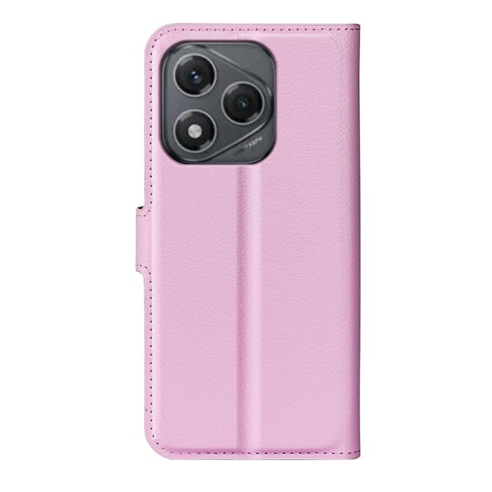 Bild 3,  Honor 400 Smart Fodral Litchi Läder Ljus Rosa - Teknikhallen.se