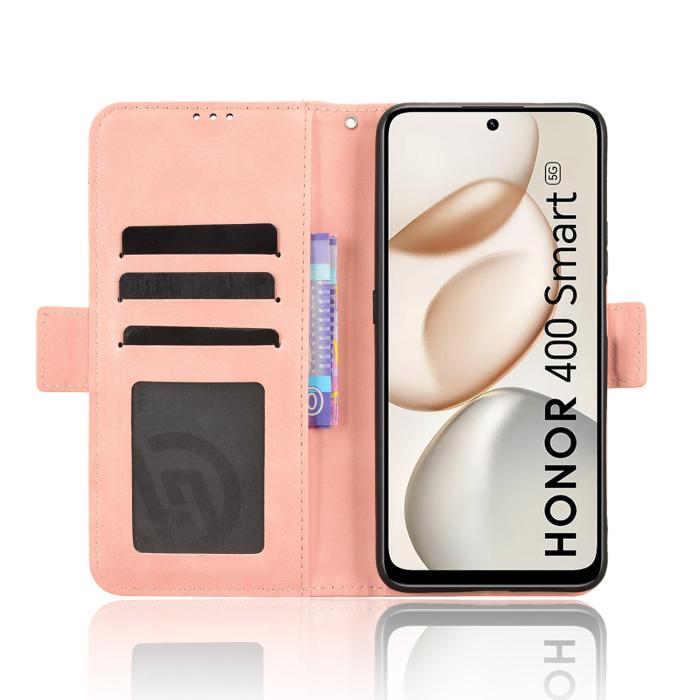 Bild 6,  Honor 400 Smart Fodral Med Avtagbart Kortfodral Rosa - Teknikhallen.se