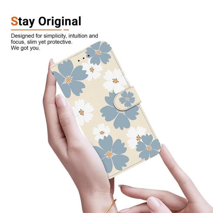 Bild 5,  Honor 400 Smart Fodral Läder Blue Daisy - Teknikhallen.se