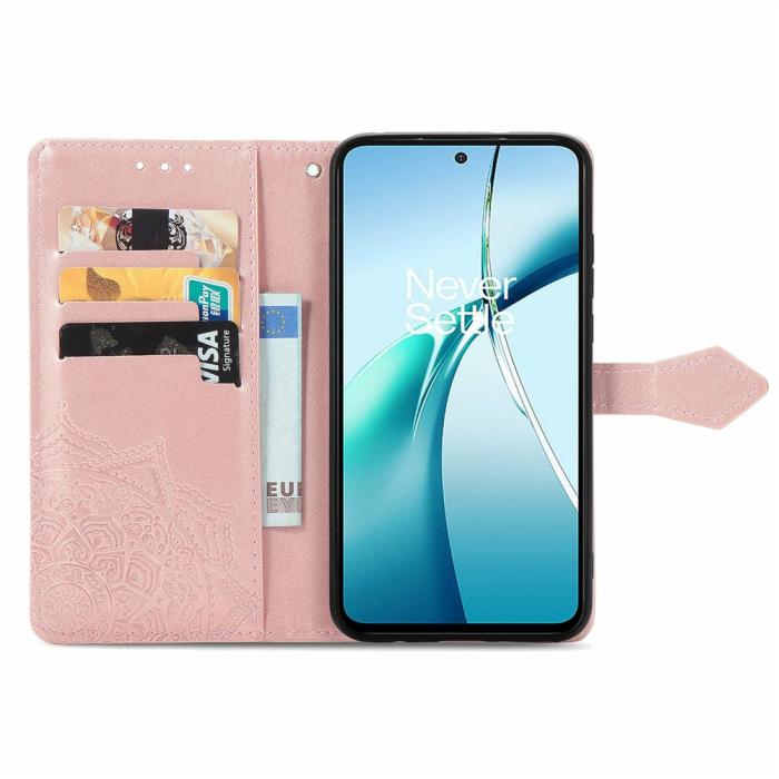 Bild 2,  Honor 400 Smart Fodral Mandala Läder Roséguld - Teknikhallen.se