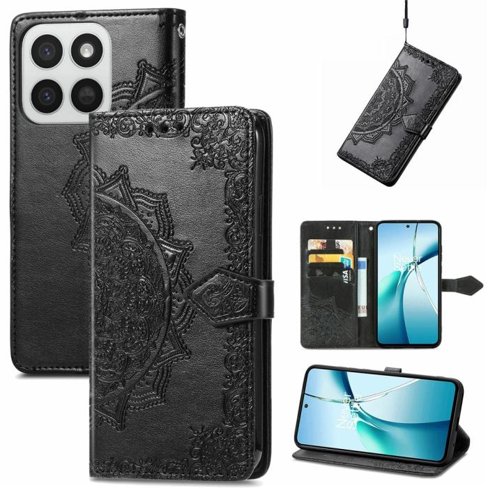 Bild 4,  Honor 400 Smart Fodral Mandala Läder Svart - Teknikhallen.se