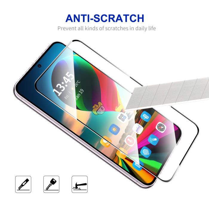 Bild 4, ENKAY ENKAY Honor 400 Lite 2-PACK Skärmskydd Heltäckande Härdat Glas - Teknikhallen.se