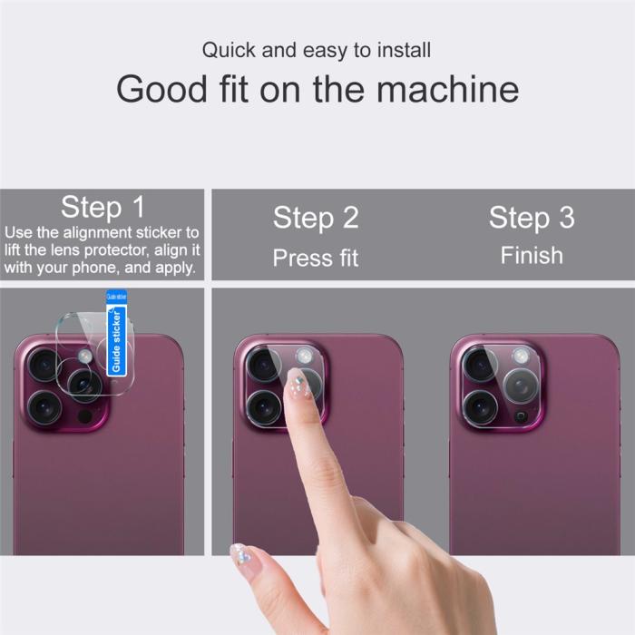 Bild 6, IMAK IMAK Honor 400 Smart Linsskydd Härdat Glas Transparent - Teknikhallen.se