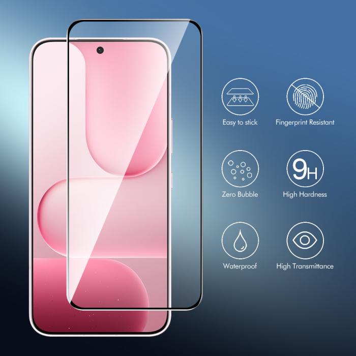 Bild 3, ENKAY ENKAY Honor 400 Smart 4G Skärmskydd Heltäckande Härdat Glas - Teknikhallen.se