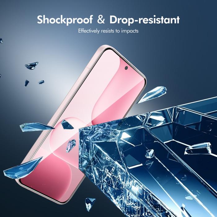 Bild 5, ENKAY ENKAY Honor 400 Smart 4G Skärmskydd Heltäckande Härdat Glas - Teknikhallen.se