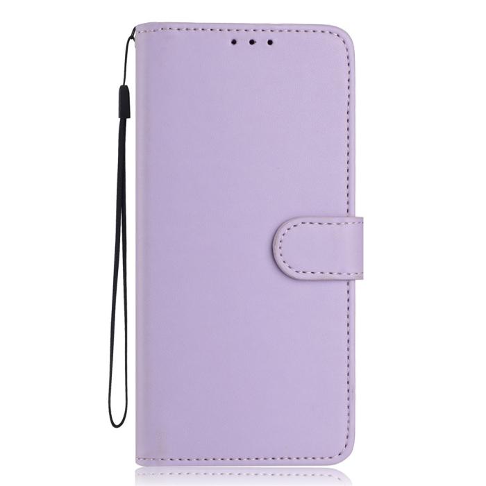 Bild 6,  Motorola Moto G15 / G15 Power Fodral Läder Lila - Teknikhallen.se