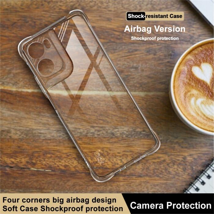 Bild 5, IMAK IMAK Moto G06/G06 Power Skal TPU AirBag Shockproof Transparent - Teknikhallen.se