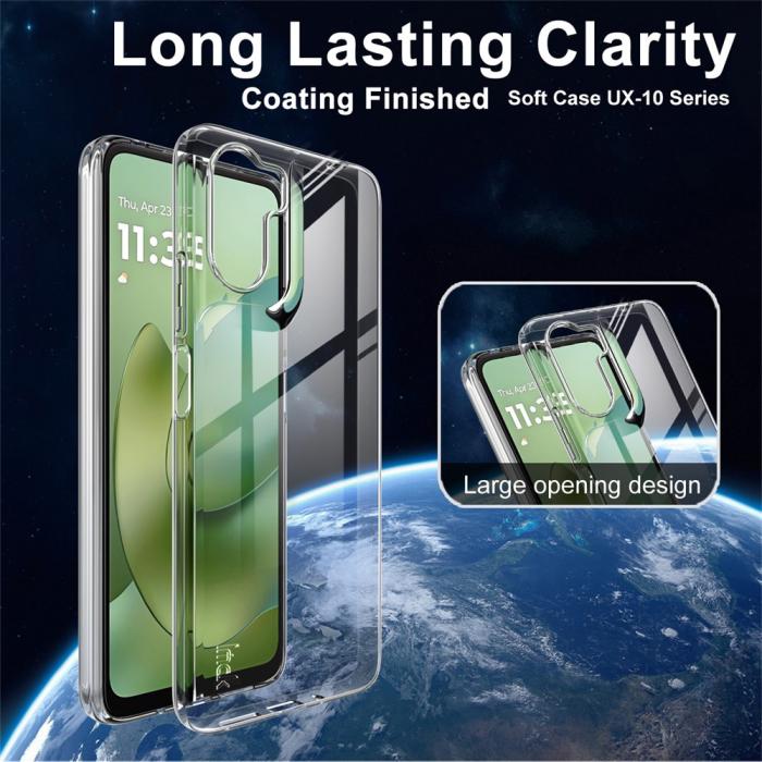Bild 2, IMAK IMAK Motorola Moto G06 / G06 Power Skal Soft TPU Transparent - Teknikhallen.se