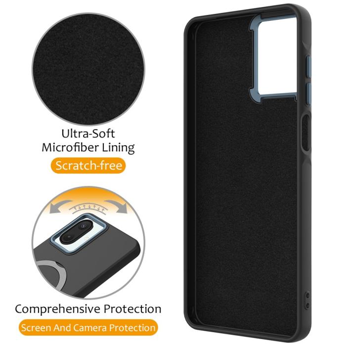 Bild 3,  Samsung Galaxy A07 Skal MagSafe Kickstand Hybrid Svart - Teknikhallen.se