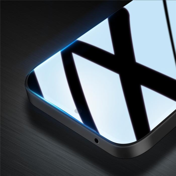 Bild 4,  Motorola Moto G15/G15 Power Skärmskydd Heltäckande Härdat Glas - Teknikhallen.se