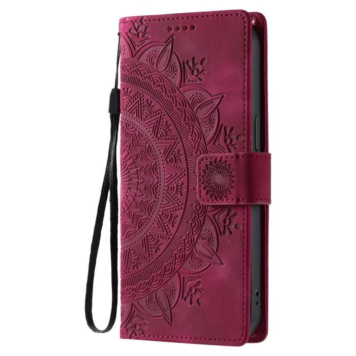 Bild 6,  Samsung Galaxy A27 Fodral Mandala Läder Rosa - Teknikhallen.se