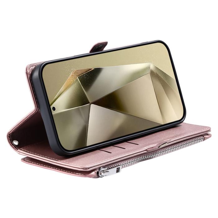 Bild 4,  Samsung Galaxy A27 Fodral Multifunktionellt Roséguld - Teknikhallen.se