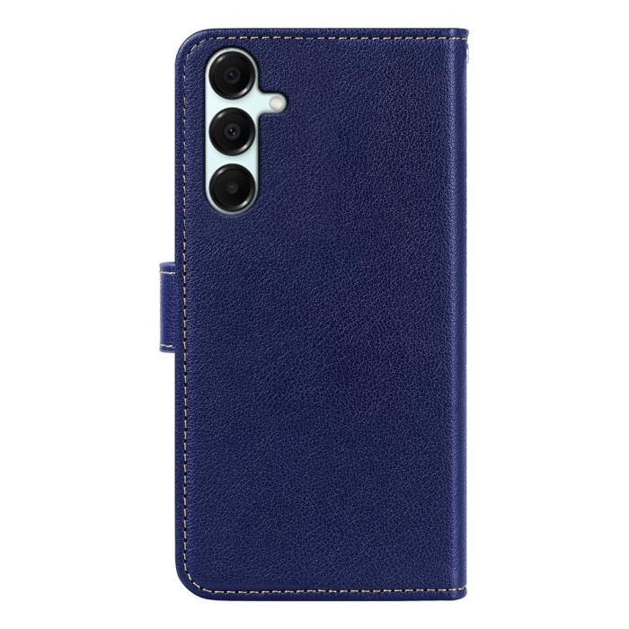 Bild 6,  Samsung Galaxy A27 Plånboksfodral Läder Blå - Teknikhallen.se
