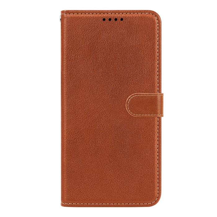 Bild 5,  Samsung Galaxy A27 Plånboksfodral Läder Brun - Teknikhallen.se