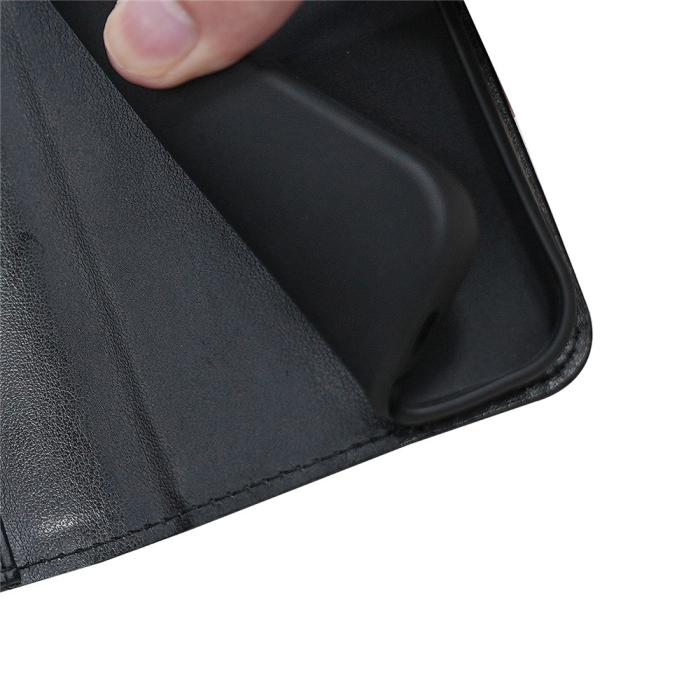 Bild 4,  Samsung Galaxy A27 Fodral Läder Svart - Teknikhallen.se