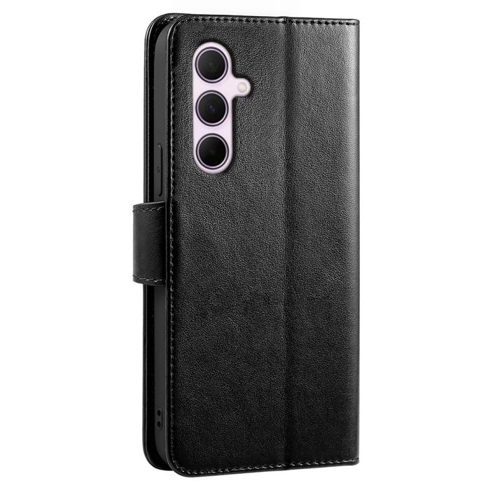 Bild 6,  Samsung Galaxy A27 Fodral Läder Svart - Teknikhallen.se