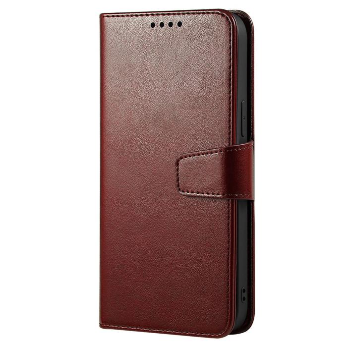 Bild 4,  Samsung Galaxy A27 Fodral Läder Brun - Teknikhallen.se