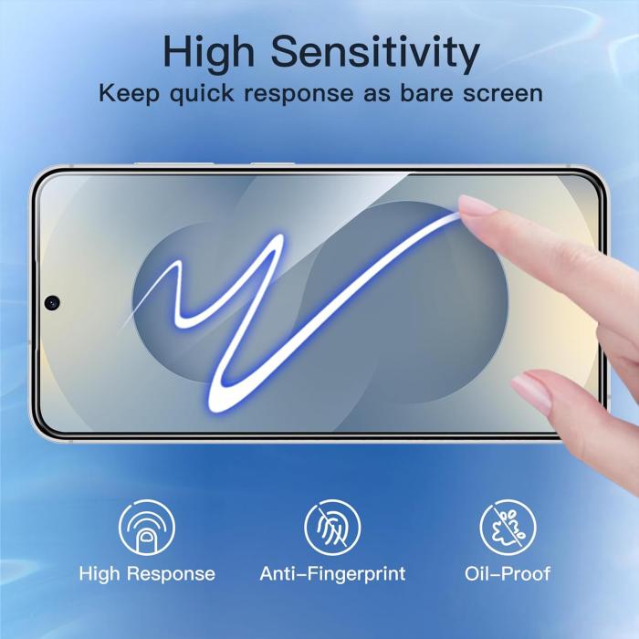 Bild 2,  Samsung Galaxy A27 Skärmskydd Heltäckande Härdat Glas Privacy - Teknikhallen.se