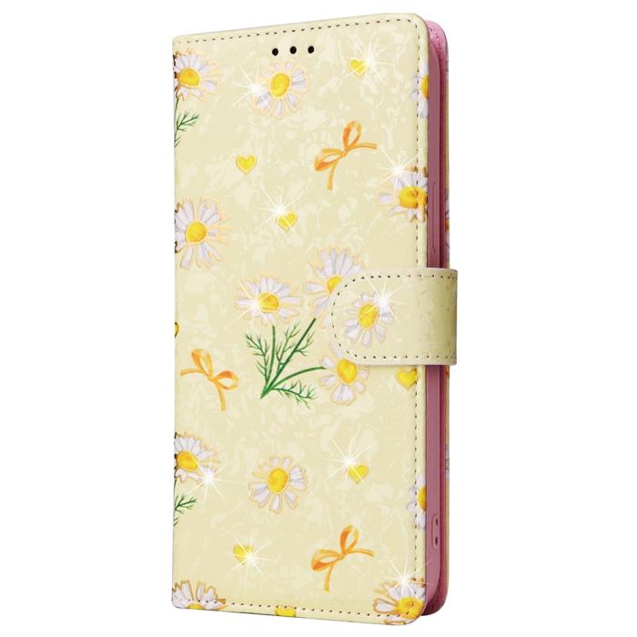 Bild 6,  iPhone 16 Pro Max Fodral RFID Läder Yellow Daisy - Teknikhallen.se
