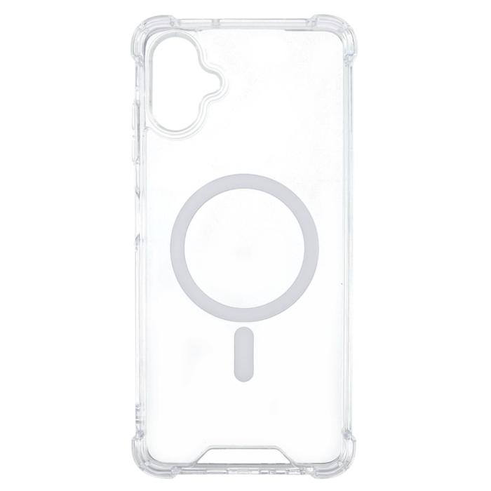 Bild 2,  Samsung Galaxy A07 4G Skal MagSafe Shookproof Transparent - Teknikhallen.se