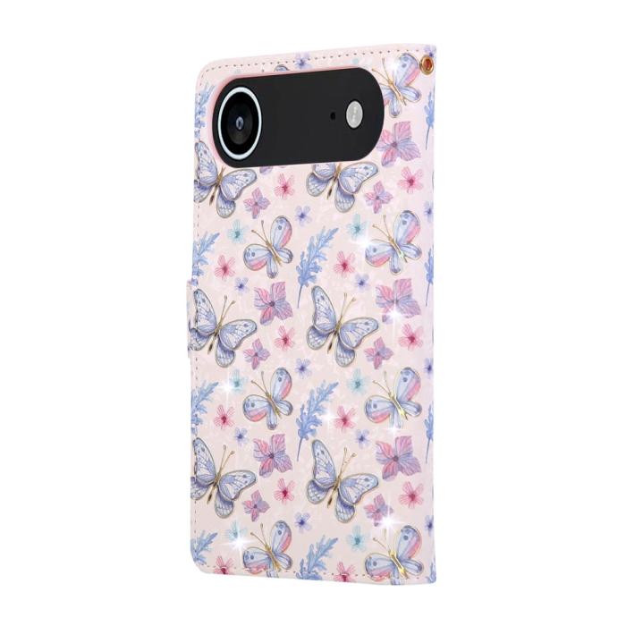 Bild 6,  iPhone Air Fodral RFID Läder Fjärilar / Blommor - Teknikhallen.se