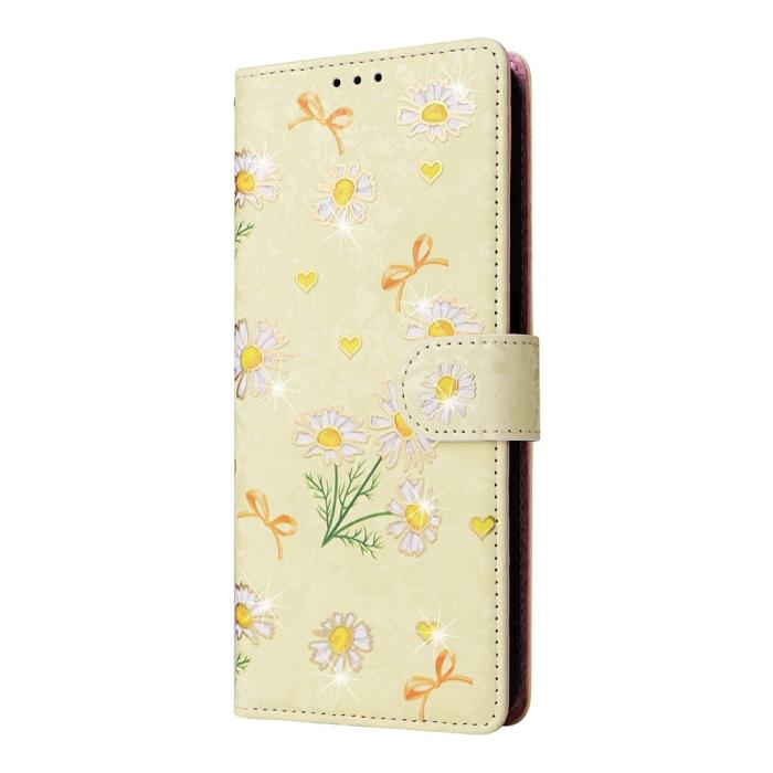 Bild 6,  Samsung Galaxy A37 5G Fodral RFID Läder Yellow Daisy - Teknikhallen.se