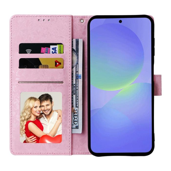 Bild 2,  Samsung Galaxy A57 5G Fodral RFID Läder Yellow Daisy - Teknikhallen.se