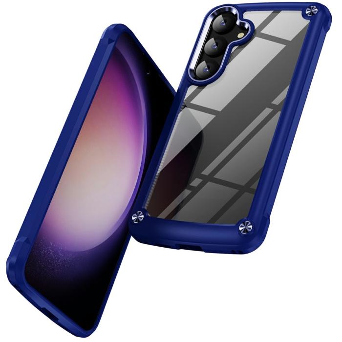 Bild 2,  Samsung Galaxy S26 Skal Shockproof Hybrid Blå - Teknikhallen.se